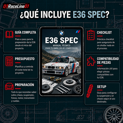 E36 SPEC- GUÌA PARA PREPARAR TU COCHE DE COMPETICIÒN